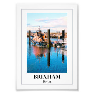 Royal National Lifeboat Institute, Brixham, Devon Photo Print