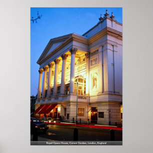 Royal Opera House, Covent Garden, London, England Poster