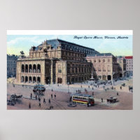 Royal Opera House, Vienna, Austria c1915 Vintage