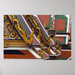 Royal Palace Architectural Detail Poster