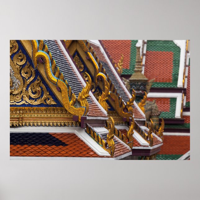 Royal Palace Architectural Detail Poster (Front)