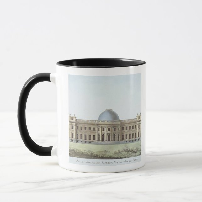 Royal Palace at Laeken, View from the Park, from ' Mug (Left)