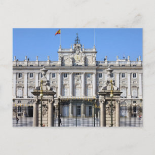 Royal Palace in Madrid Postcard