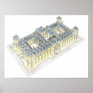 Royal Palace of El Pardo. Madrid Spain Poster