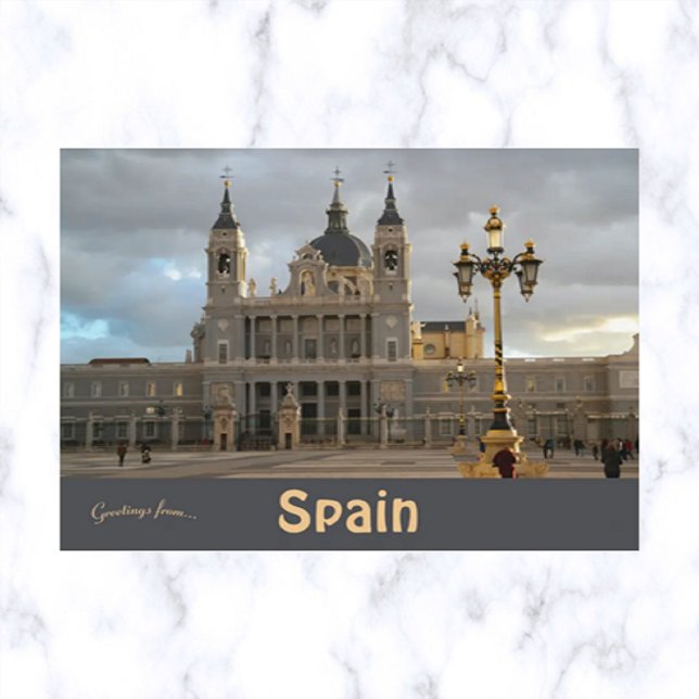Royal Palace of Madrid in Madrid Spain Postcard (Creator Uploaded)