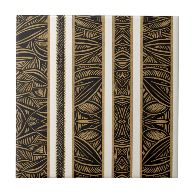 Royal Palm  Ceramic Tile (Front)