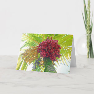 Royal Palm Fruit Holiday Card