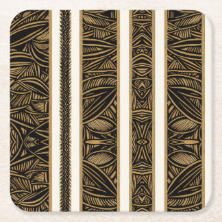 Royal Palm  Square Paper Coaster