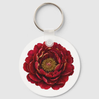Royal Persian Gold Filigree | Luxury Botanical  Key Ring