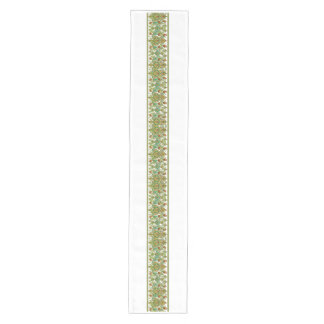 Royal Persian Gold Filigree | Luxury Botanical  Medium Table Runner