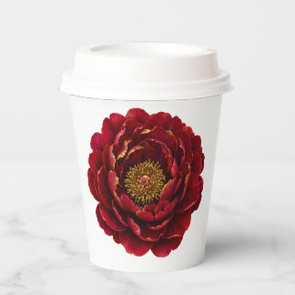 Royal Persian Gold Filigree | Luxury Botanical  Paper Cups