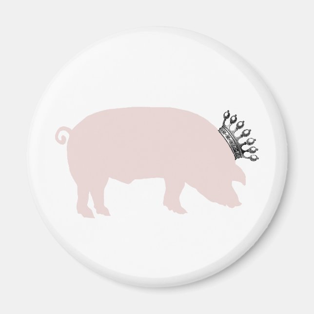 Royal Pig Magnet (Front)