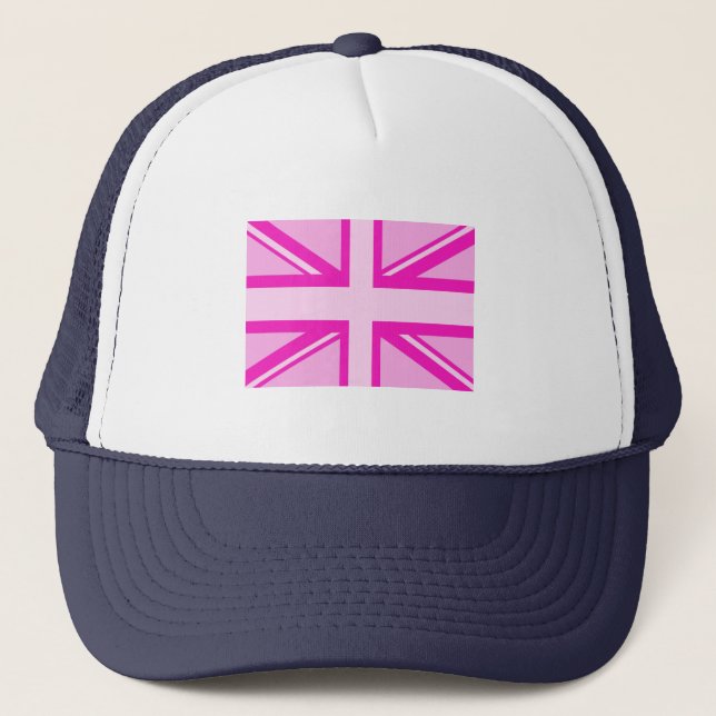 Royal Pink Trucker Hat (Front)