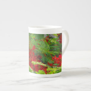 Royal Poinciana Bone China Mug
