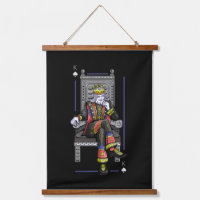 Royal Poker King Wall Art Luxury Casino Man Cave