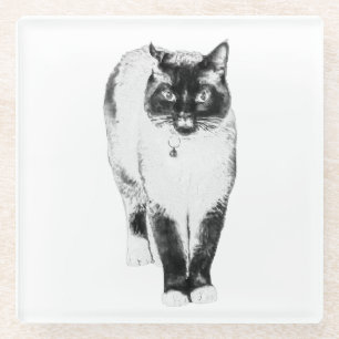 Royal Presence Glass Coaster