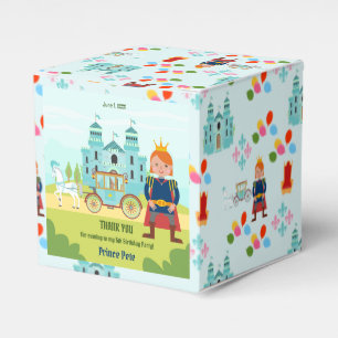 Royal Prince Boy Birthday Party Favour Box