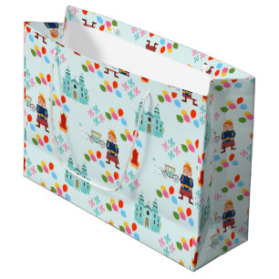 Royal Prince Boy Birthday Party Large Gift Bag