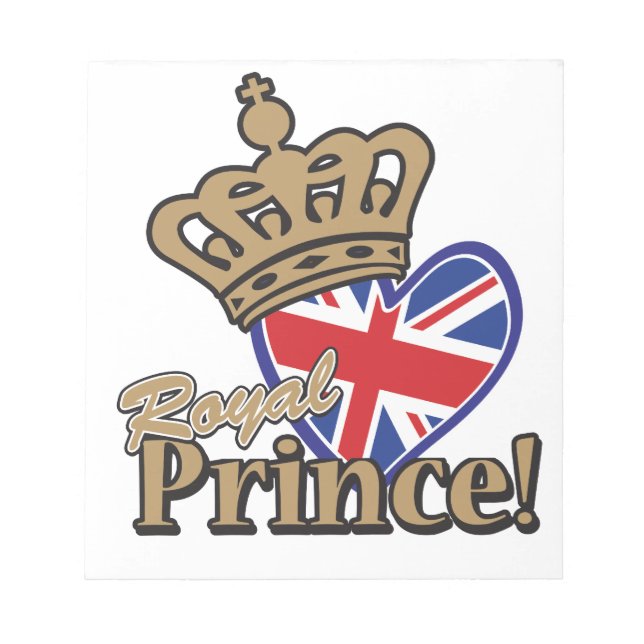 Royal Prince Notepad (Front)