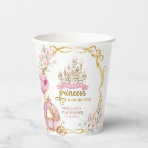 Royal Princess Baby Shower Paper Cups