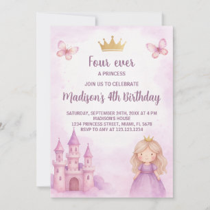 Royal Princess Birthday Invitation