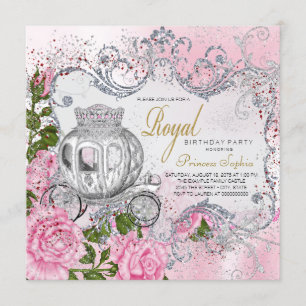 Royal Princess Birthday Party Invitation