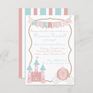 Royal Princess Birthday Party Invitation