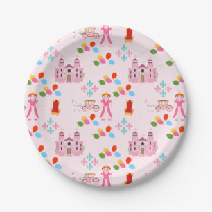 Royal Princess Birthday Party Paper Plate