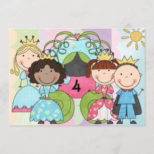 Royal Princess Celebration  Birthday Invitation