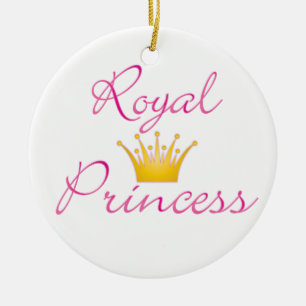 Royal Princess Ceramic Tree Decoration