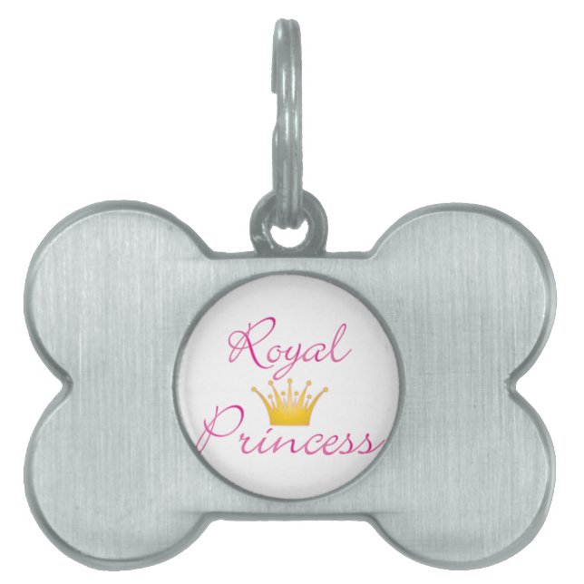 Royal Princess Pet Tag (Front)