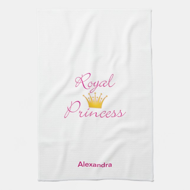 Royal Princess Tea Towel (Vertical)