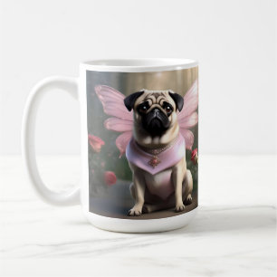 Royal Pug: The Princess Fairy of Enchanted Realms Coffee Mug