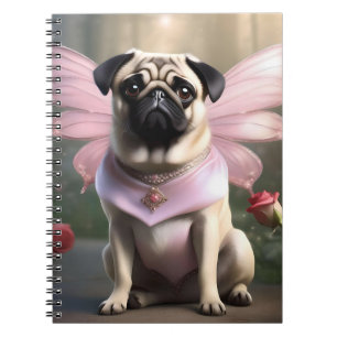 Royal Pug: The Princess Fairy of Enchanted Realms Notebook