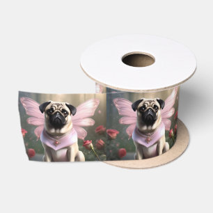 Royal Pug: The Princess Fairy of Enchanted Realms Satin Ribbon