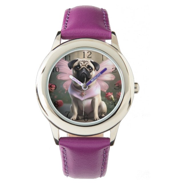 Royal Pug: The Princess Fairy of Enchanted Realms Watch (Front)