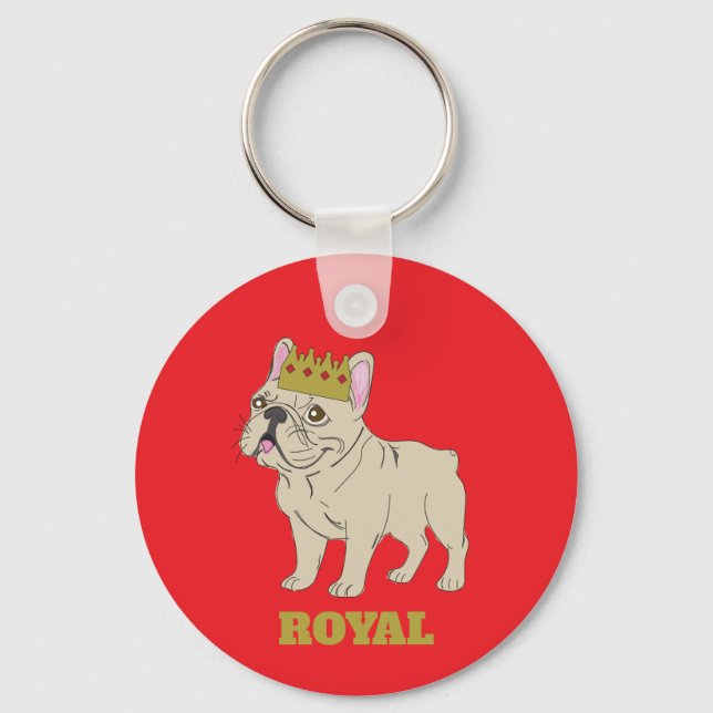 Royal Pup Key Ring (Front)