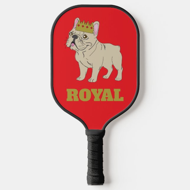 Royal Pup Pickleball Paddle (Front)