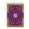 Royal Purple and Gold 90th Birthday Invitation