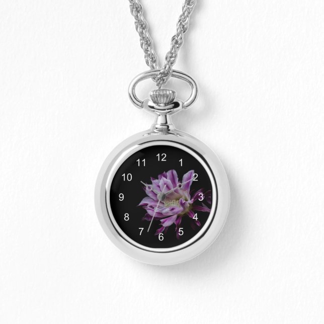 Royal Purple and White bloom Watch (Front)