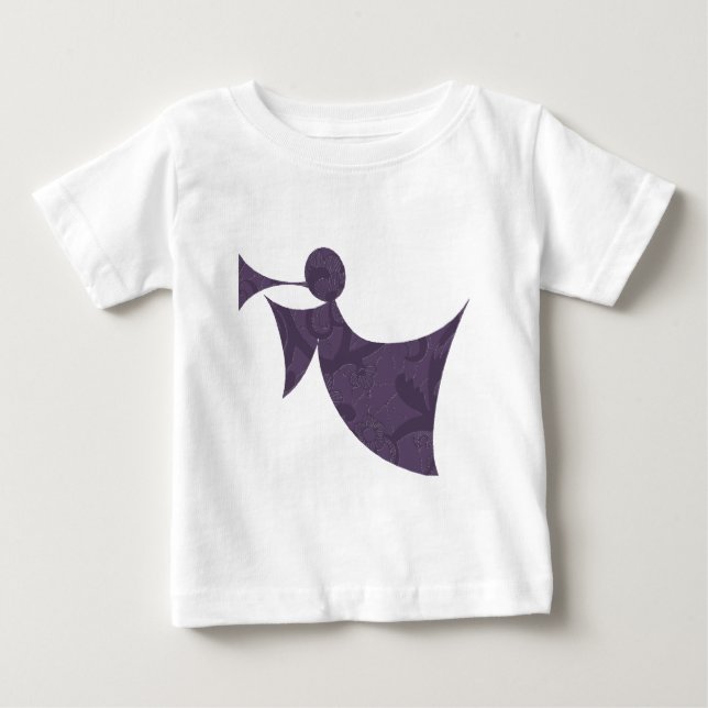 Royal Purple Angel - Toddler Long Sleeve T-shirt (Front)