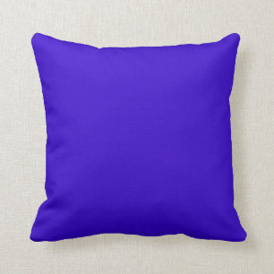 royal purple blue  pillow