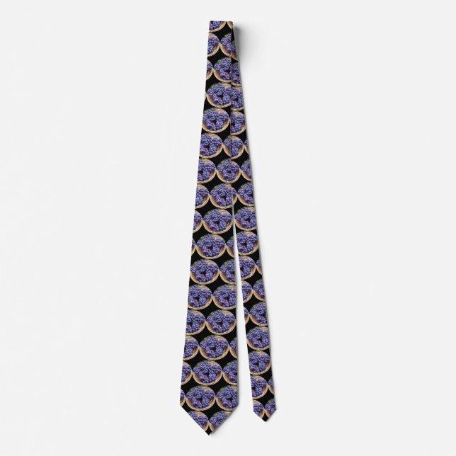 Royal Purple Grapes Tie (Front)