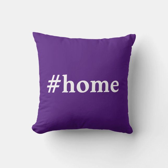 Royal Purple #Home Cushion (Front)