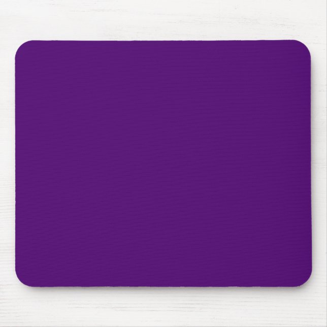 Royal purple (solid colour)  mouse pad (Front)