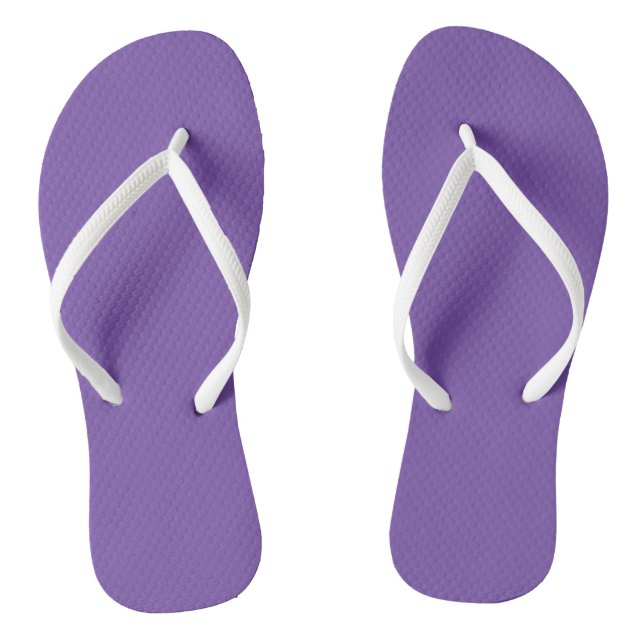 Royal Purple Thongs (Footbed)