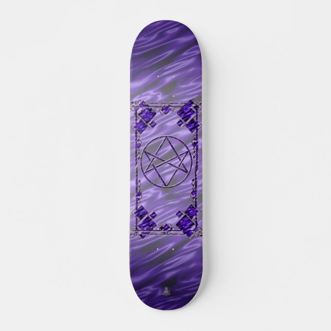Royal Purple Unicursal Skateboard (Front)