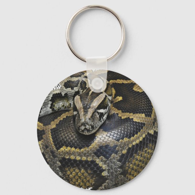 "Royal Python" design products Key Ring (Front)