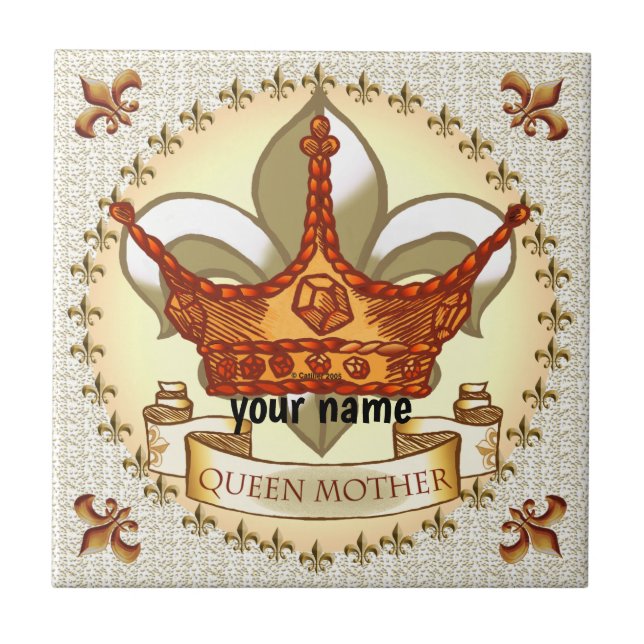 Royal Queen Mother  tile (Front)