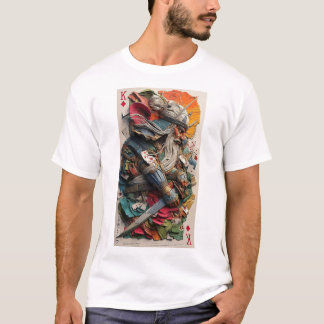 Royal Rebellion – Samurai Card Warriors Art Print T-Shirt